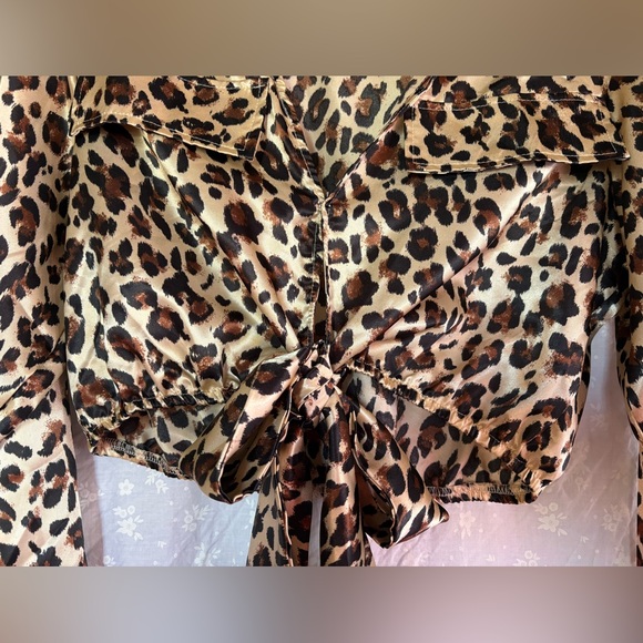 Leopard Print Two-Piece Set - Picture 5 of 10